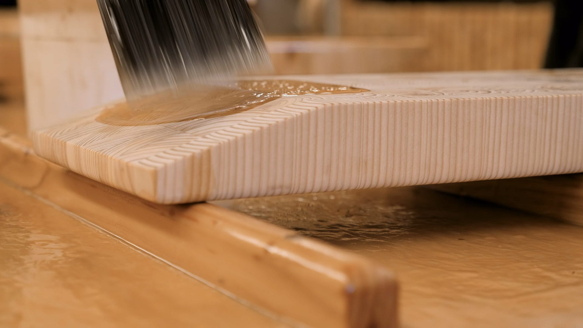 End grain cutting boards crafting steps